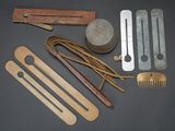 a lot of tools that are laying out on the table