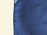 a close up of a pair of scissors on a pair of jeans
