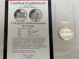 certificat d'authenticité d'une pièce de monnaie émis par l'Hôtel des Monnaies