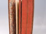an open book that is sitting on a table