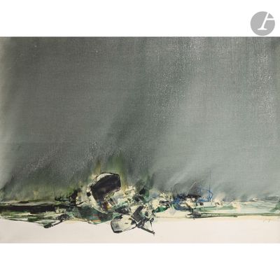 an image of a painting of a boat on a body of water
