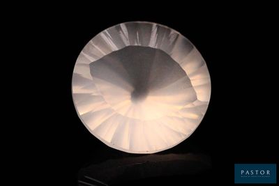 a light that is on in a dark room