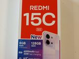 packaging for the redmi 150c smartphone is shown on a white surface