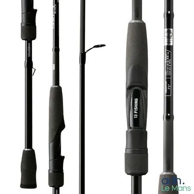 Lot de 2 Cannes à pêche, de type : Defy Black 183cm 3-15g, d…