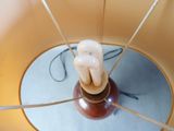 a light bulb that is sitting inside of a lamp