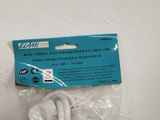 an image of a package of white electrical wires on a table