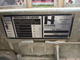 a close up of a sign on the back of a truck