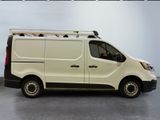 a white van that is parked in a garage