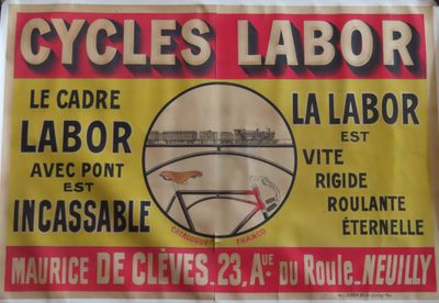 affiche pour « Cycles Labore » en français