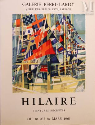 Camille HILAIRE (1916-2004) Bateaux - Photo 1