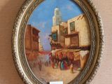 une image d'un tableau sur le mur d'un bâtiment