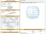 a document with a picture of a car on it and a barcode on it