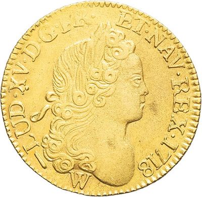 an image of a gold coin with a woman ' s head on it