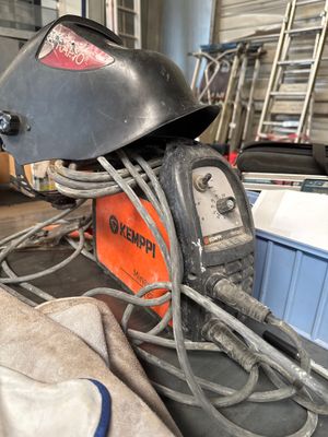 an image of a motorcycle with a helmet on it ' s head