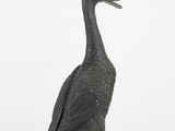 statue of a duck on a white background with a white background