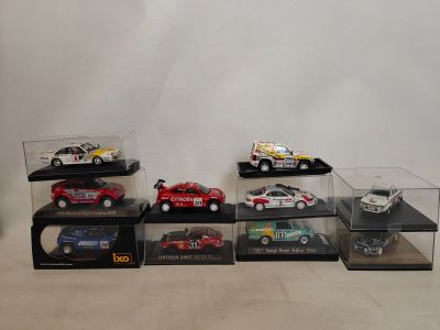 Série de 10 miniatures automobiles, série RALLYE. Marques di…