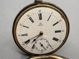 an old pocket watch with roman numerals on the face