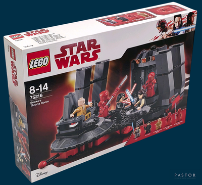 une boîte contenant un ensemble Lego Star Wars