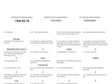 fiche d ' identification du vehicle