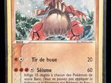 a close up of a card with a picture of a dragon on it