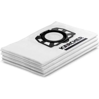 a set of three vacuum bags with a black and white logo on them