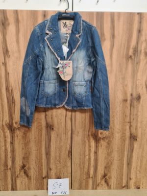 Lot de 30 vestes femme ? Denim bleu avec broderies