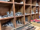 many different types of metal and wood in this room