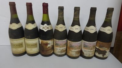 Lot de 7 Bts : 1/Crozes Hermitage.