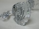a glass object that is sitting on a table