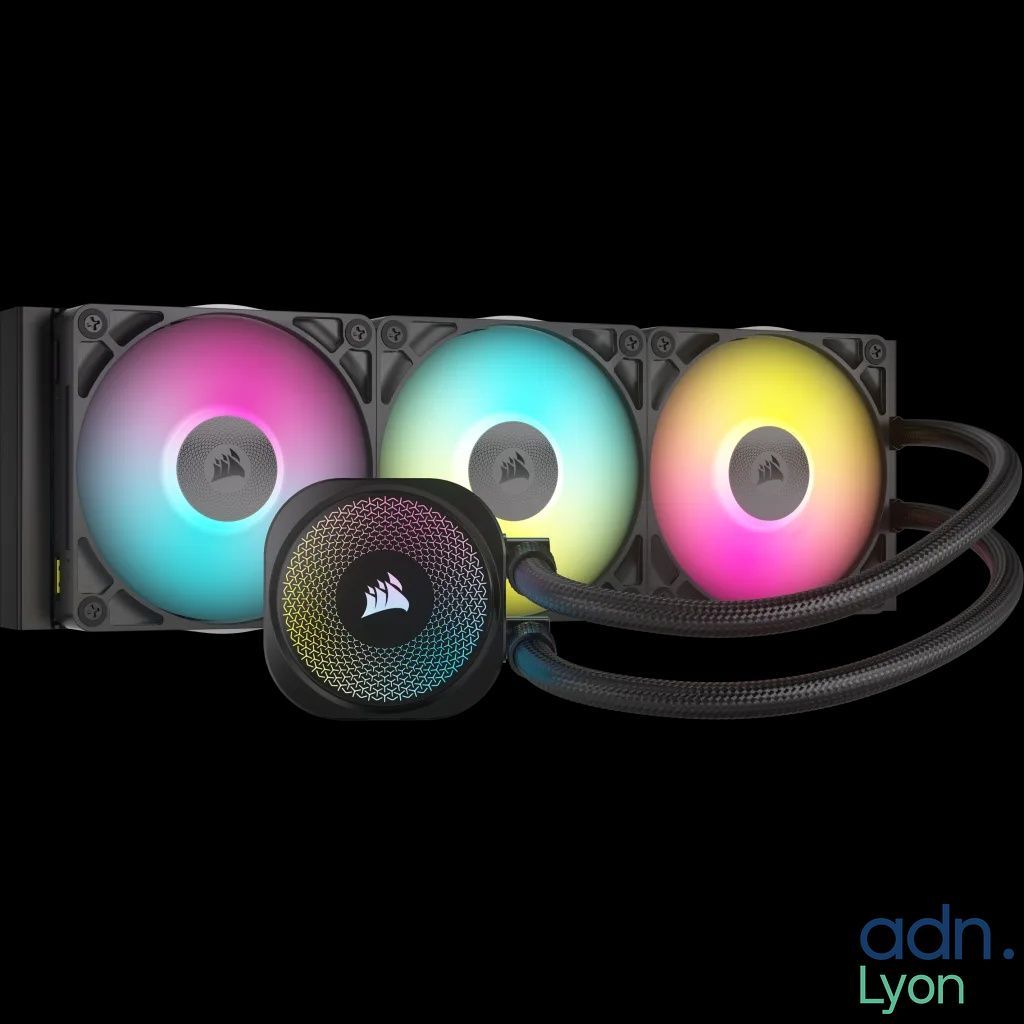 Ventilateur processeur Corsair iCUE Link Titan 360 RX RGB No…