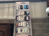 a display of electronic devices in a building