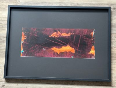 YAYA, Galerie du Diable 2, Acrylique, 20 x 50 cm.