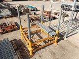 a lot of equipment that is sitting on the ground