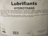 a close up of a container of lubrifiants on a table