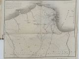 an old map of the region of france with a map of the region