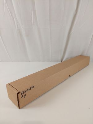 a cardboard box that is sitting on a table