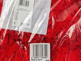 a bag of red roses that are wrapped in plastic