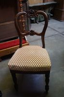 6 belles chaises anciennes de style victorien - acajou (photo 2)