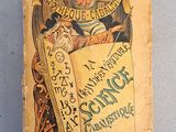 un vieux livre sur lequel figure l'image d'un diable