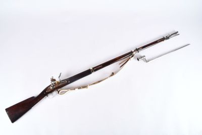 Infantry rifle, type 1777, 1st Empire style. With bayonet... - 82811300 ...