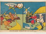 une illustration représentant un homme à cheval et une femme à cheval