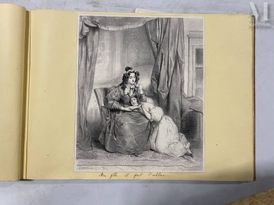Album d'estampes diverses Manques, accidents, rousseurs .