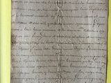 un gros plan d'un morceau de papier sur lequel on a écrit