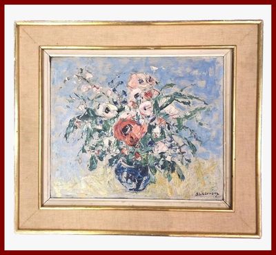 BIRTCHANSKY Raphaël 1883-1955 : Fleurs.