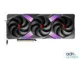 a close up of a graphics card with two fans