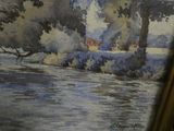 a picture of a picture of a painting on the wall
