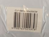 a bag of food that has a barcode on it