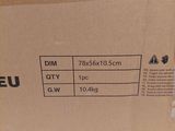 the box is full of the electronic equipment on the table