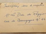 a piece of paper with a handwritten message on it