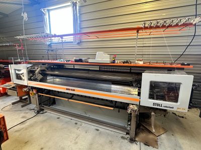 an image of a machine that is in a warehouse